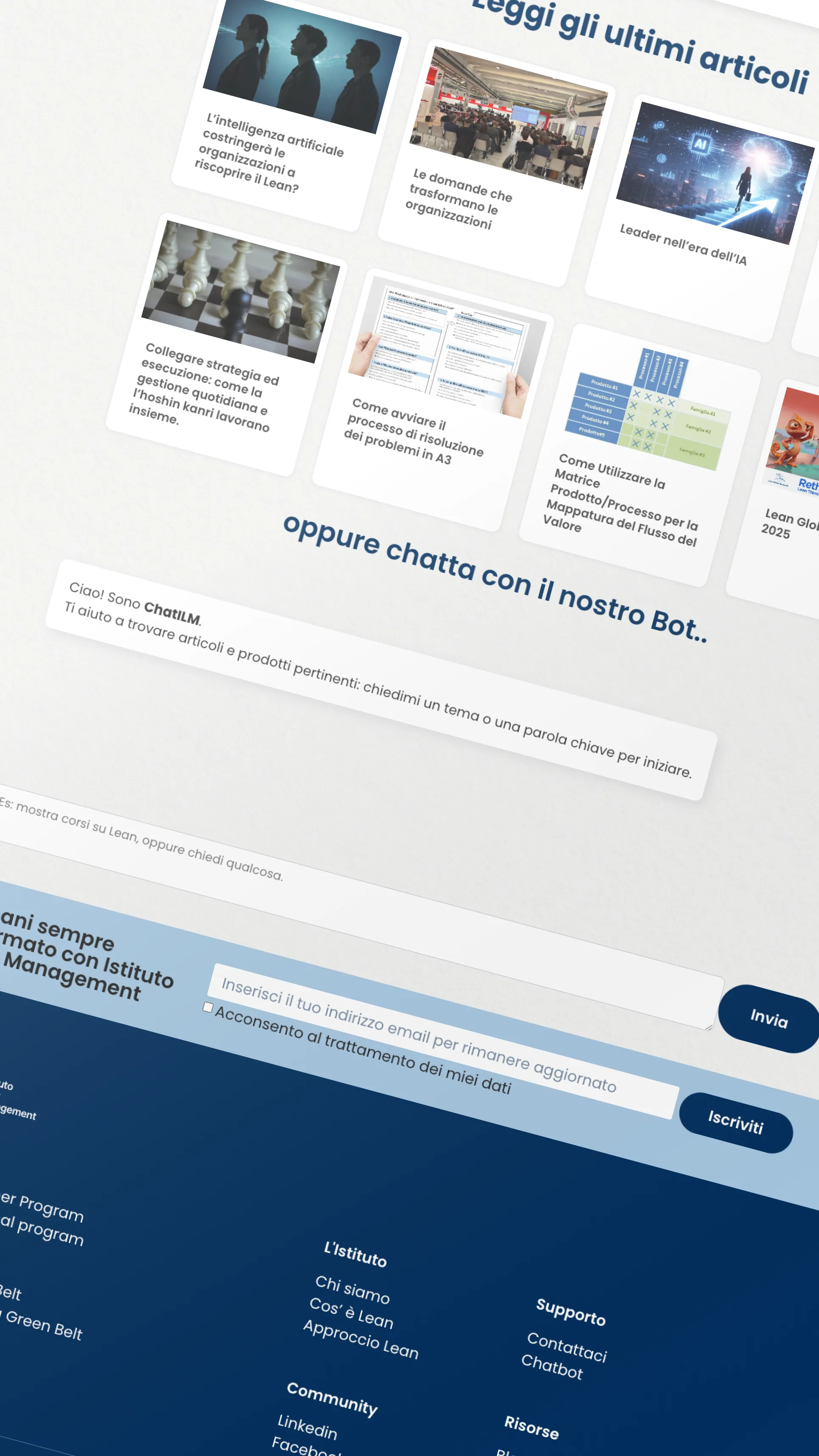 Integrazione di un chatbot basato su Intelligenza Artificiale